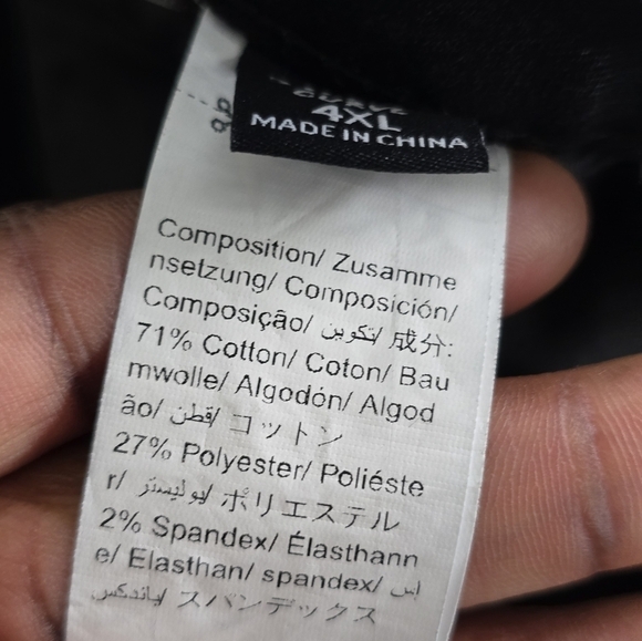 Pacsun women's Ripped Jean Shorts Pants, Size 4XL NWOT black Gym Sports Outdoor - Picture 7 of 10